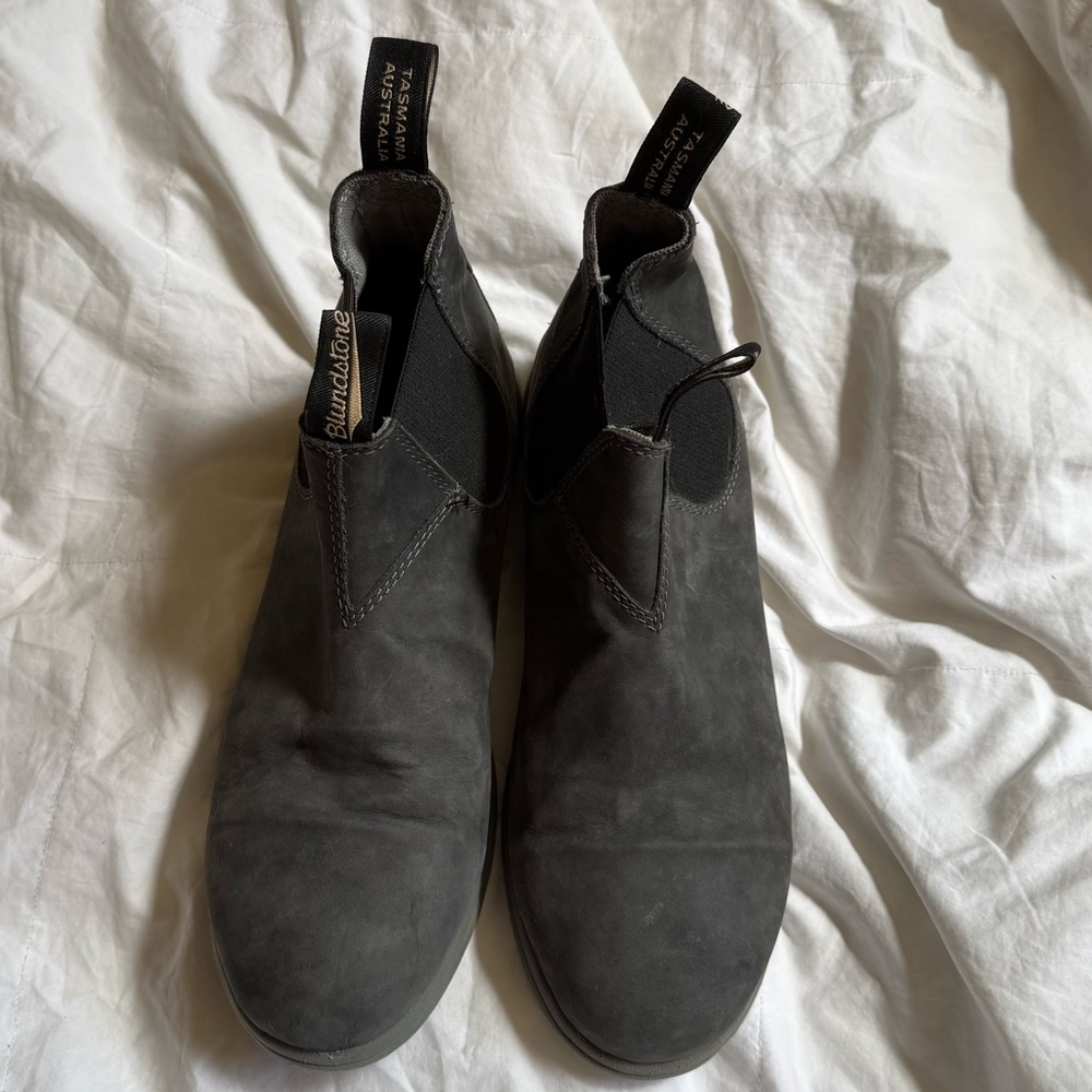 Black Leather Men's Shoes